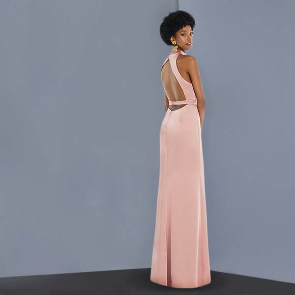 Blush sales evening gown